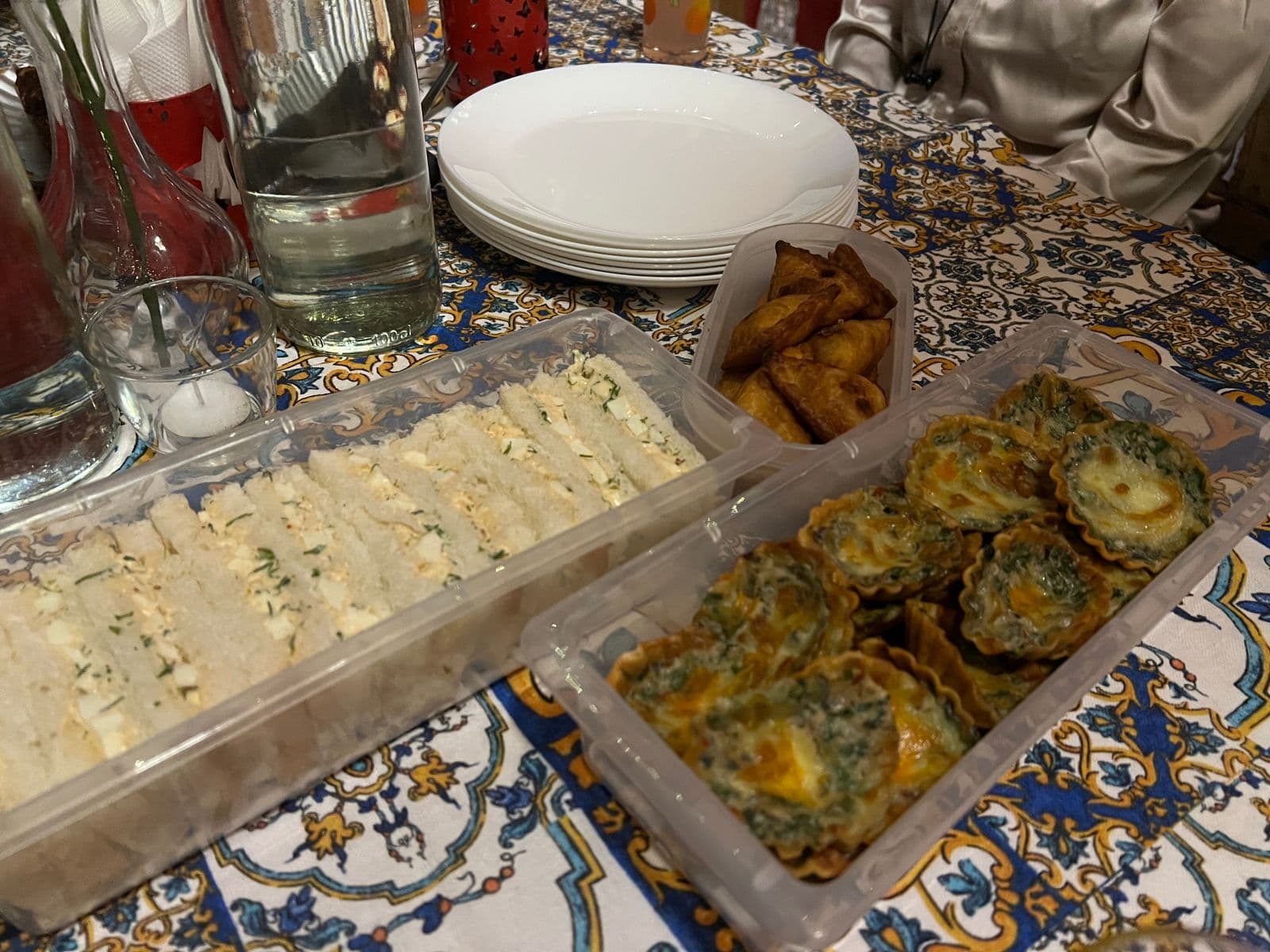 Bridgerton Night - the spread